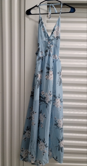 Blue Maxi Dress - Picture 6 of 9